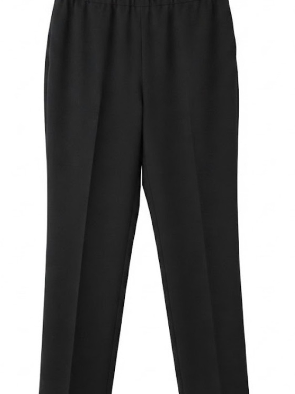 Basic Editions Black Skinny Ankle Pants